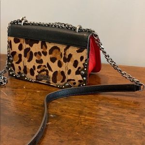 Aimee Kestenberg Leather and Haircalf Shoulder Bag